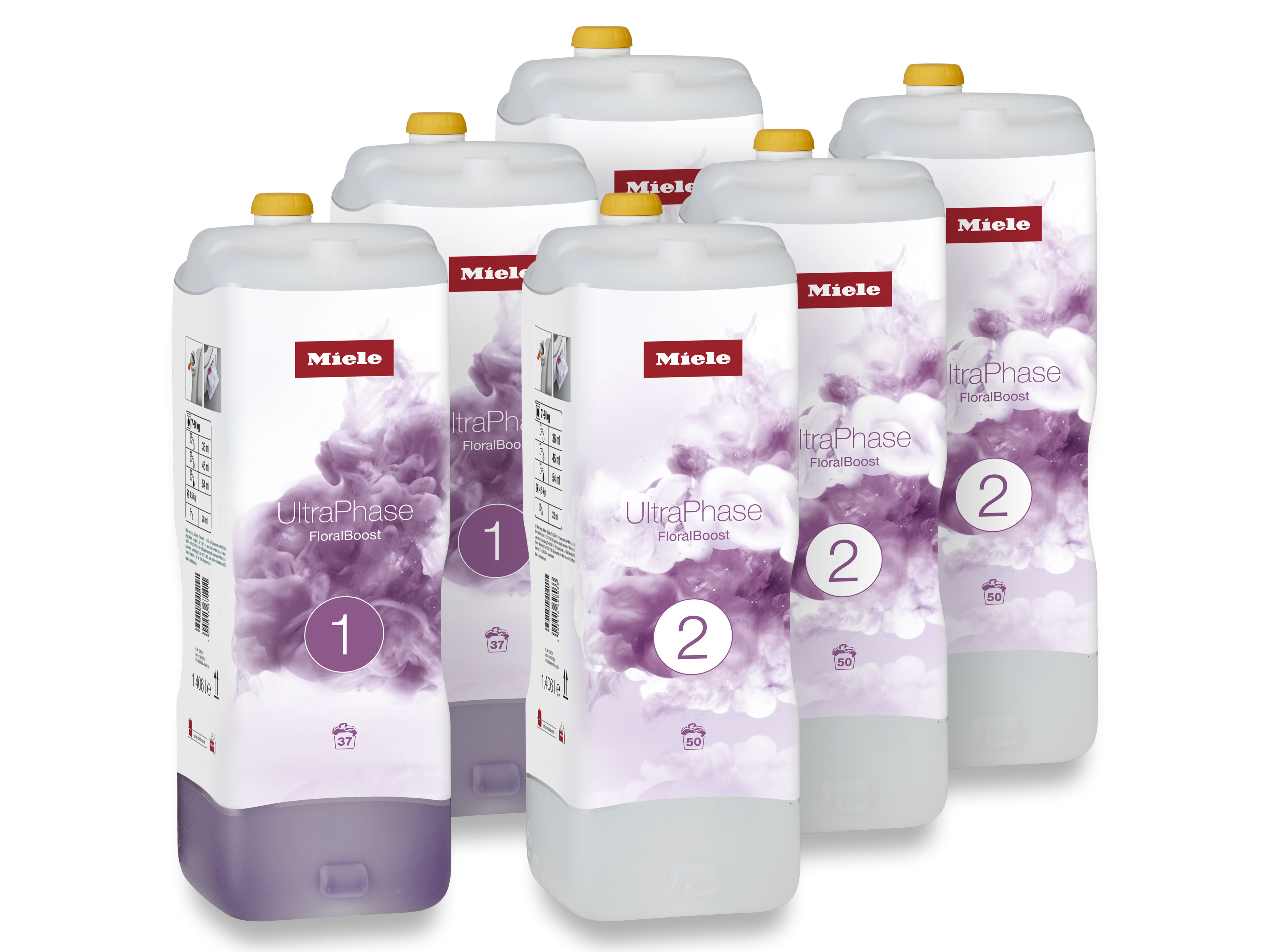 Набор картриджей для стирки UltraPhase FloralBoost Limited Edition (6 шт) Miele купить в Тюмени | Всегда в наличии! | Артикул 12282430 | Официальный сайт