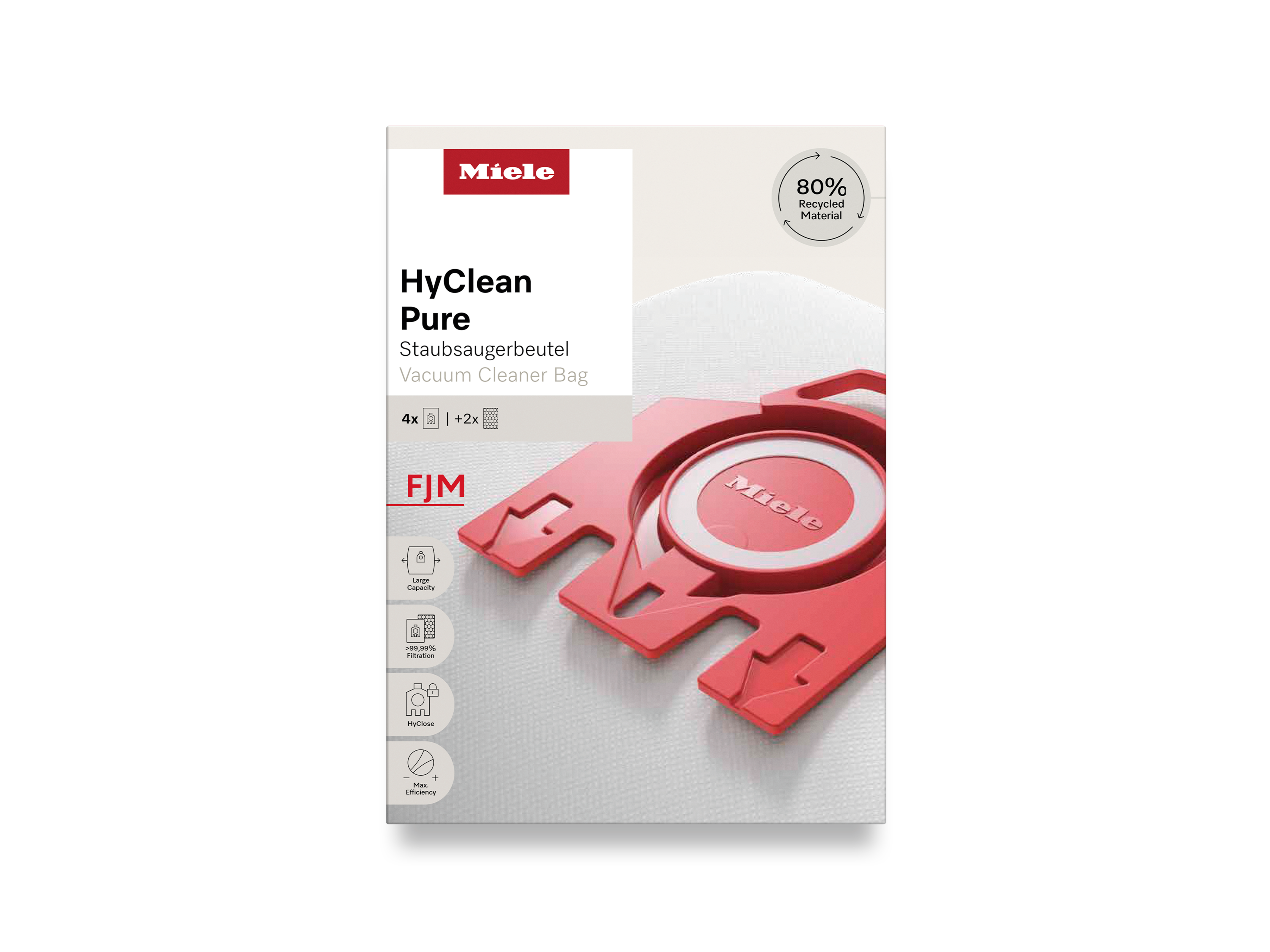 Мешки-пылесборники HyClean Pure FJM Miele в официальном магазине Miele в Тюмени, доставка в пределах Тюмени и России. Артикул 12421140. Лучшие цены, самый большой каталог в России, техника в наличии, быстрая доставка. Мешки-пылесборники HyClean Pure FJM Miele купить в Тюмени | Всегда в наличии! | Артикул 12421140 | Официальный сайт