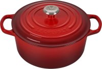 Кастрюля CI1177-CE вишневый Le Creuset купить в Тюмени | Всегда в наличии! | Артикул CI1177-CE | Официальный сайт