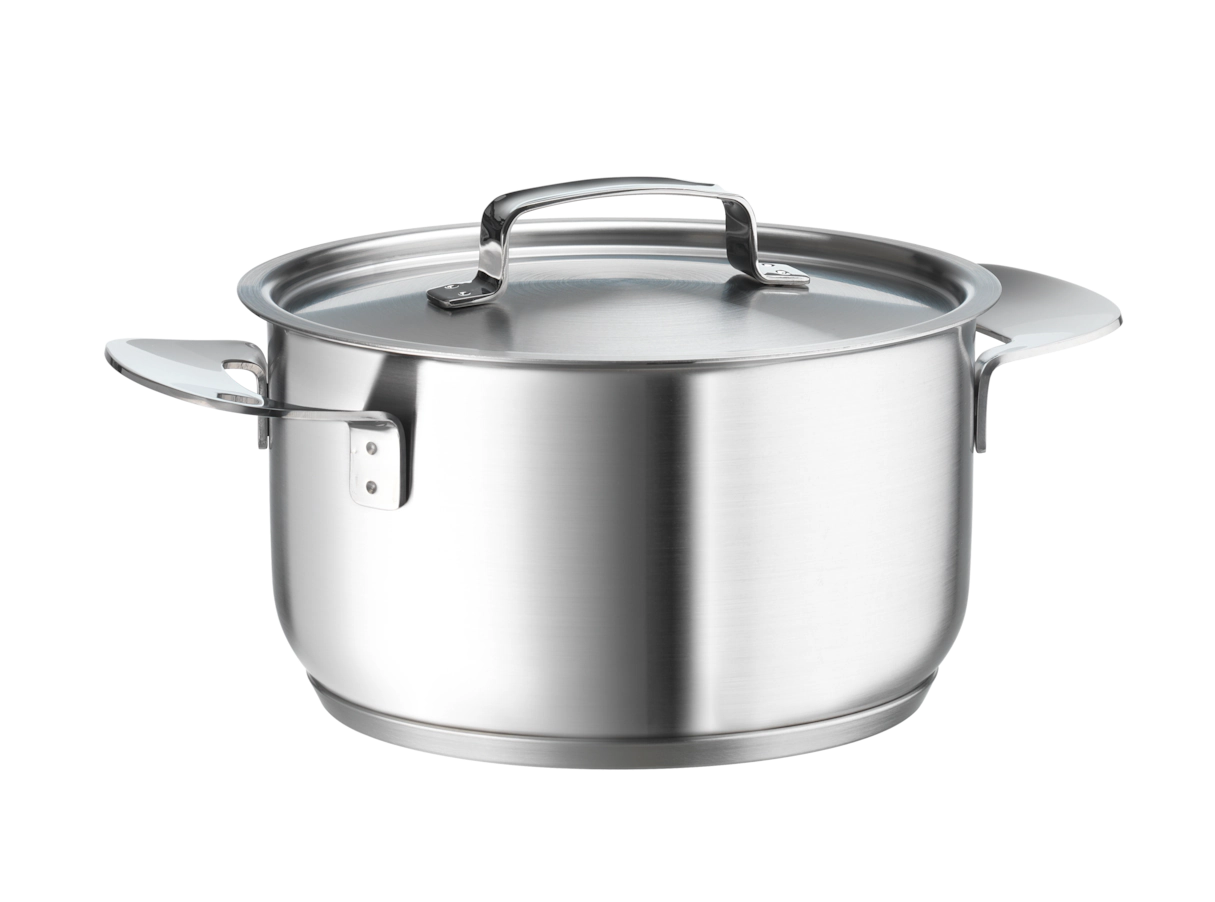 Кастрюля All Steel 24 см 6 л KMKT 2460-2 Miele купить в Тюмени | Всегда в наличии! | Артикул 11945230 | Официальный сайт