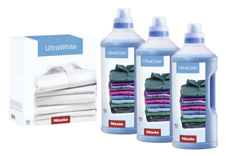 Набор моющих средств для стиральных машин 3хUltraColor + 1хUltraWhite Miele купить в Тюмени | Всегда в наличии! | Артикул 11347740 | Официальный сайт