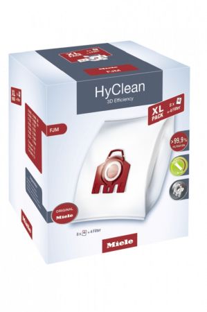 Комплект мешков пылесборников XL FJM HyClean 3D Miele купить в Тюмени | Всегда в наличии! | Артикул 10455090 | Официальный сайт